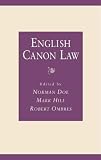English Canon Law: Essays in Honour of Bishop Eric Kemp