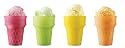 Libbey 4 Piece Fun-Dae Sorbet Ice Cream Dish Set