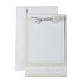 50-Count Baby Footprints with Ribbon Invitation Kit