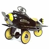 American-Retro Yellow Jacket Classic Pedal Airplane