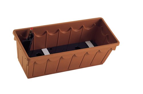 Emsa 966501400 Blumenkasten 50 cm terracotta PALAZZO AQUA COMFORT