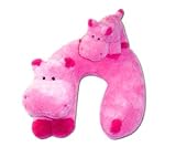 Noodle Head Travel Buddies Hippo Pillow