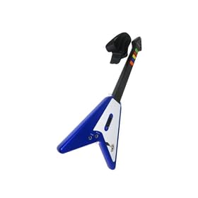 Playstation2 Guitar Mania Wireless V Guitar (Blue)