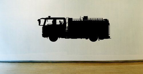 Fire Truck Vinyl Wall Decal Sticker Graphic