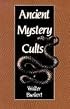 Ancient Mystery Cults (Carl Newell Jackson Lectures)