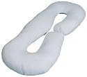 Leachco Snoogle Loop Contoured Fit Body Pillow, Ivory