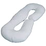 Leachco Snoogle Loop Contoured Fit Body Pillow, Ivory