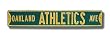 Authentic Street Signs Oakland Athletics Ave.