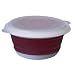 Progressive International 1-1/2 Cup Collapsible Prep Bowl, Red and White