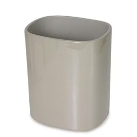 Nautica Lacquer Solid Wastebasket by Nautica