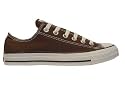 Converse Chuck Taylor All Star Lo Top Chocolate Canvas Shoes with Extra Pair of Chocolate Laces