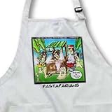 Londons Times Funny Food Coffee other Digestibles - Pastafarians Of Jamaica And Italy - Aprons