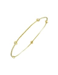CleverEves 14Kt Yellow Gold Slip-On Bangle