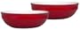 Emile Henry Couleurs Red Individual Pasta Bowls, Set of 2