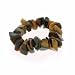Genuine Tiger Eye Chip Stretch Ring