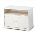 NEW White TV Stand Cabinet