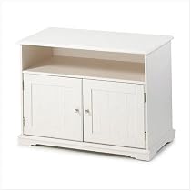 NEW White TV Stand Cabinet