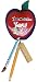 "Teacher You Rock" Apple Christmas Ornament 6.5" #W3063