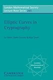 Elliptic Curves in Cryptography