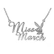 Miss March Playboy Necklace