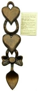 Welsh Love Spoon - Our love found by luck with an unbroken bond-(78) in Gift Box