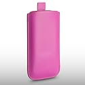 IPHONE 3G 3GS PINK LEATHER POCKET POUCH COVER CASE BY CELLAPOD CASES