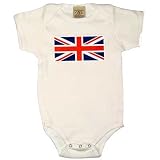 Union Jack on Infant Onesie