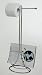Moderno Chrome Toilet Paper Tissue Magazine Holder