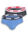 PUMA bodywear 2er Pack Brief bl/an