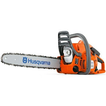 Husqvarna 240E 16-Inch 38.2cc X-Torq 2-Cycle Gas Powered Chain Saw With Smart Start (CARB Compliant)
