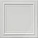 Zeta White (Foam) Ceiling Tile Decorative Ceiling Tile Easy Glue up Sold by 1-Tile.