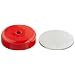 Cast Alnico 5 Shallow Pot Magnet With Keeper, 1-1/2" Outer Diameter, 0.400" Thick, With 0.189" Center Hole And 45 Degree Bevel (Pack of 1)