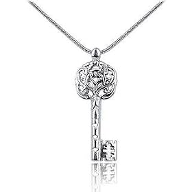 Masini Success Key Pendant on Sterling Silver Chain
