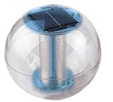 Danner 6.3 Floating Solar-Powered Pond Lights. blue