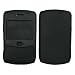Solid Black Soft Silicone Gel Skin Cover Case for Blackberry Curve 8300 / 8310 / 8320 / 8330 - Non-Retail Packaging