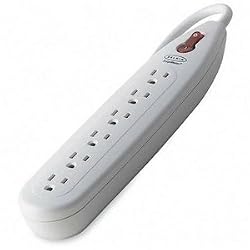 Belkin Home/Office 6 Outlet Surge Protector with 4' cord - Receptacles: 6 - 720J