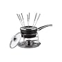 Berndes Milestone 12-Piece Nonstick Saucepan with Glass Lid and Fondue Set