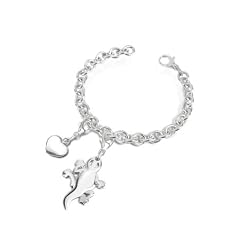 Forzieri Geko - Armband in Silber