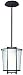 Bennington 12 High Fluorescent Hanging Outdoor Light
