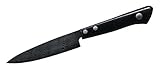 IMAGE OF Kyocera Kyotop Damascus Pakka Handle 4-1/2-Inch Utility Knife