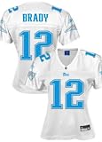Reebok - New England Patriots Tom Brady Womens Glitter Fashion Jersey