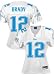 New England Patriots Tom Brady Womens Glitter Fashion Jersey, Size= Medium