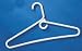 Tamor 5800WH3.12WHT 3 Pack Heavyweight Hangers - White - Case of 12