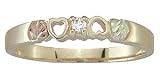 Black Hills Gold Ladies' 10K Diamond Heart Ring