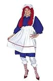 Adult Plus Size Rag Doll or Raggedy Anne Costume