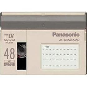 Panasonic AYDVM48AMQ Pro Mini DV Camcorder Tape by Panasonic