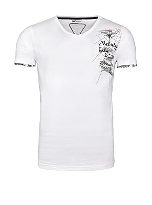 Nebulus Camiseta Manga Corta (Blanco)
