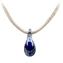 Blue Grass Mushroom - Hemp Necklace