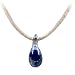 Blue Grass Mushroom - Hemp Necklace