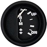 FARIA EURO SERIES MARINE INSTRUMENTS TRIM GAUGE FOR OMC OUTBOARDS (JOHNSON/EVINRUDE)